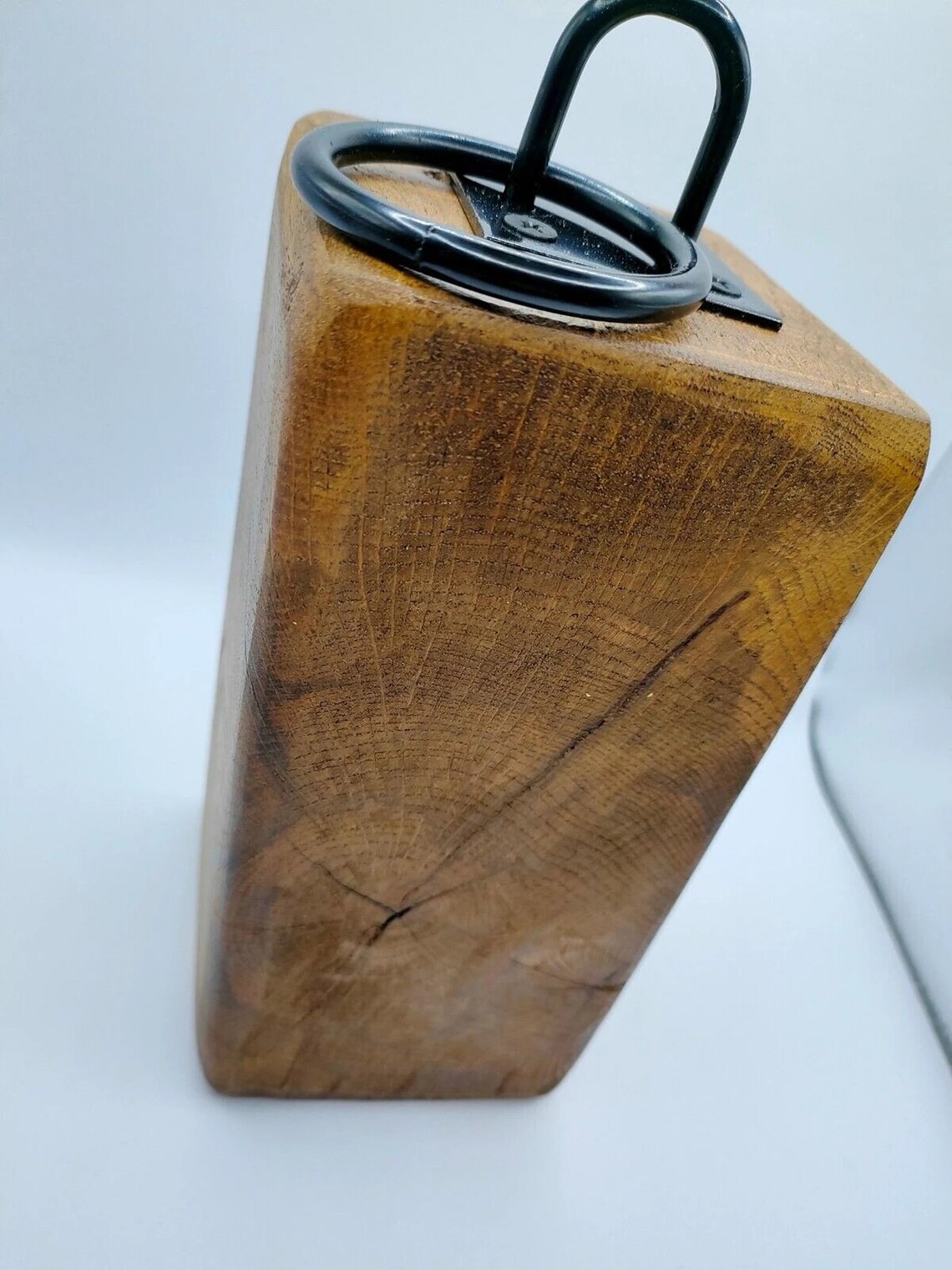 Handmade Solid Oak Door Stop 2kg Rustic Door Block Stopper Etsy