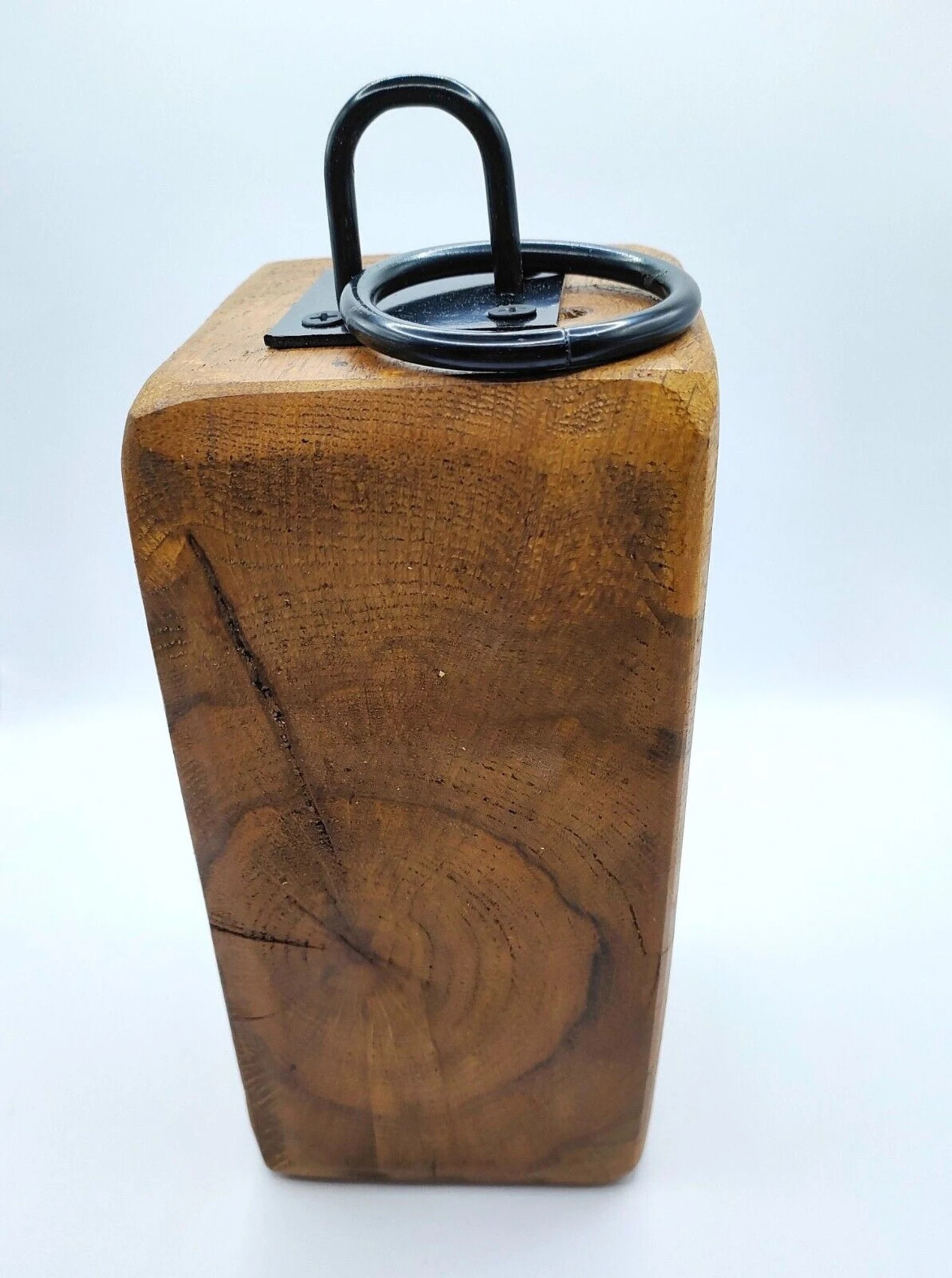 Handmade Solid Oak Door Stop 2kg Rustic Door Block Stopper Etsy