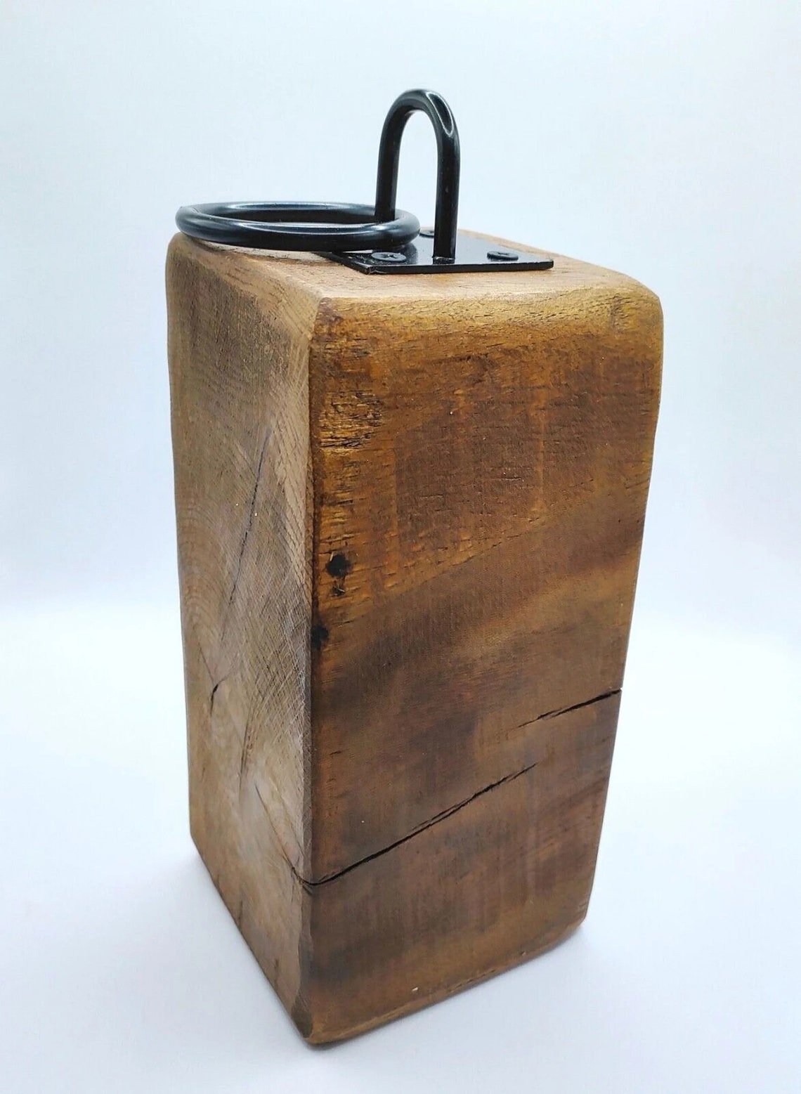 Handmade Solid Oak Door Stop 2kg Rustic Door Block Stopper Etsy