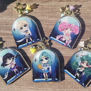 Moonie Arcylic Keychains/Charms
