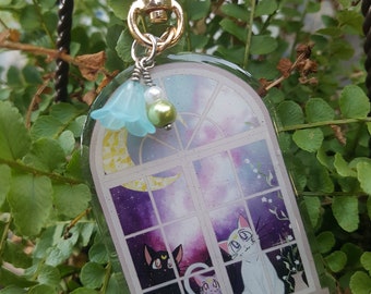 Sailor Moon [Artemis, Luna, Diana] Acrylic Charm Sailor Moon Keychains, Kitty Charms