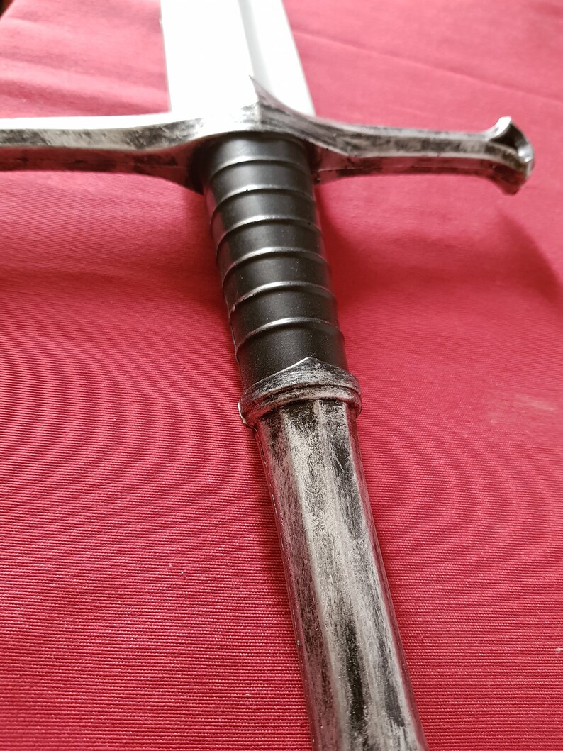 Sword LARP Imitation Anduril weapon sword prop Etsy