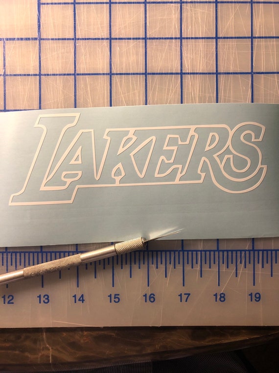Los Angeles Lakers Basketball Car Window Decal Sticker