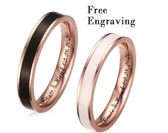 Promise rings for couples,couple rings,matching rings for couples