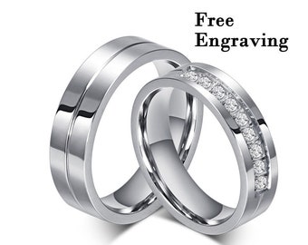 cute matching promise rings