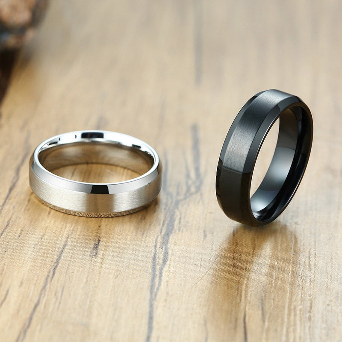 Japanese engraved mens rings Etsy