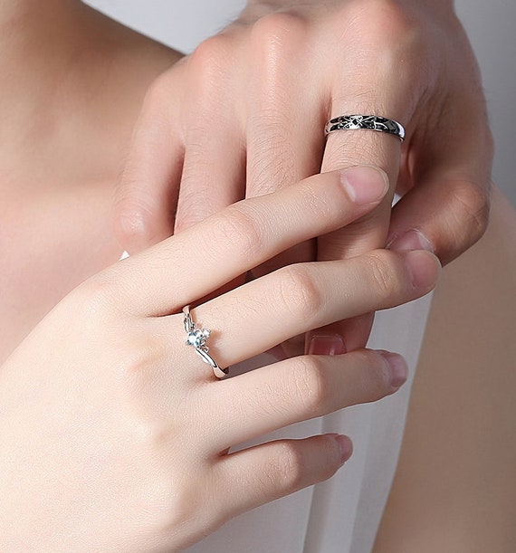 Matching couple cheap rings pandora