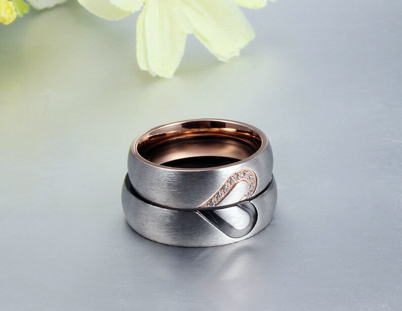 Promise Ring for Couples Couples Rings Etsy