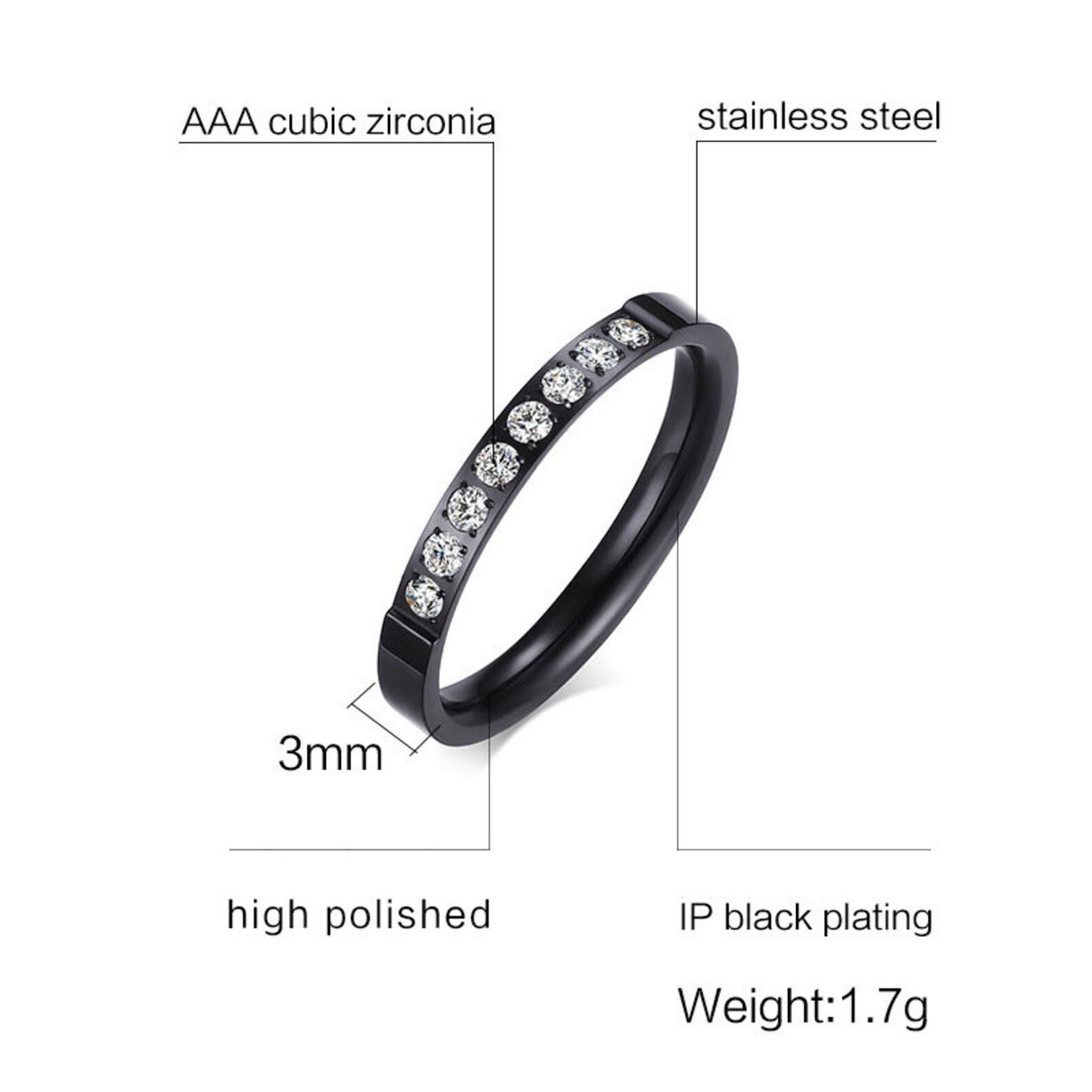 Black Promise Rings for Couples Matching Rings for Couples Etsy UK