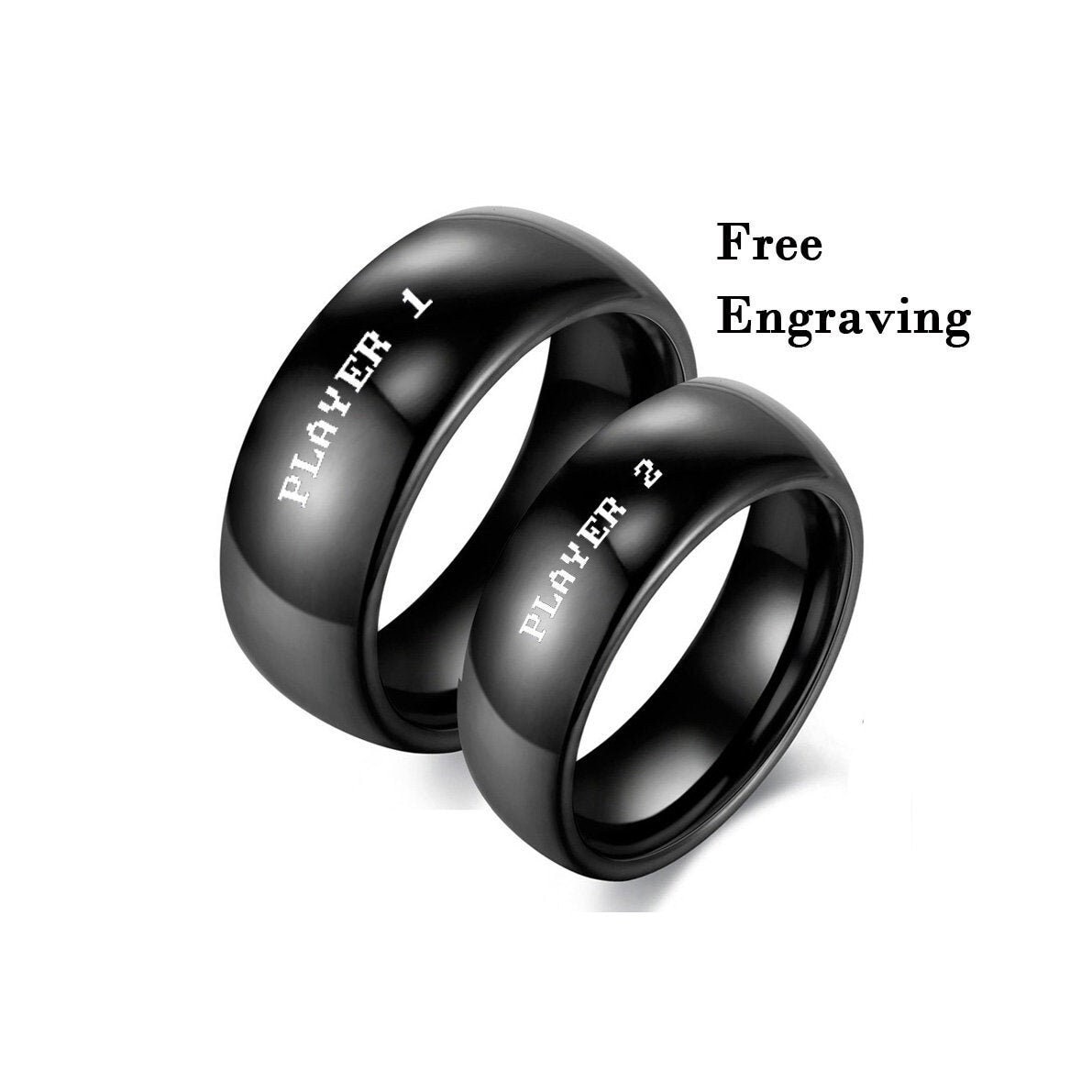 Player 1 Player 2 Rings Etsy Canada