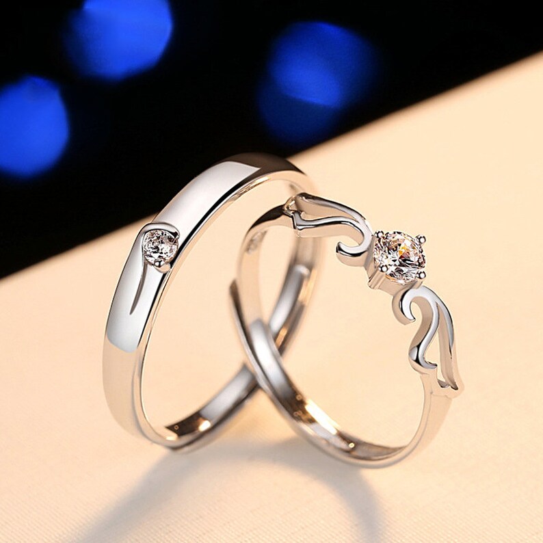 Promise Rings for Couples promise Ringscouple Rings Etsy