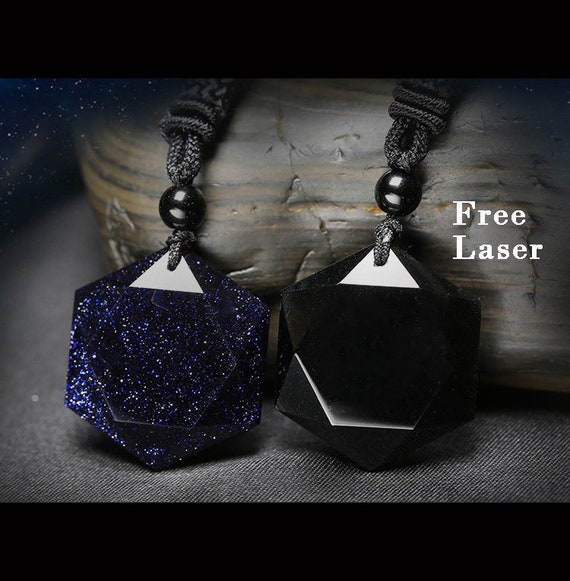 Obsidian necklace etsy sale