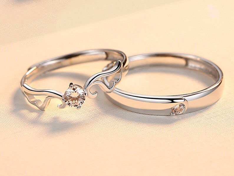 Promise Rings for Couples promise Ringscouple Rings Etsy