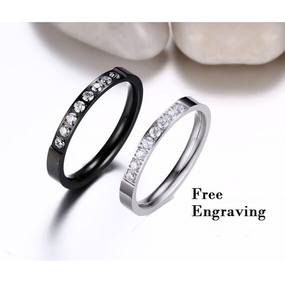 Small shop promise rings