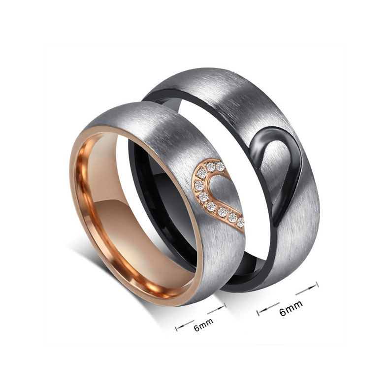 Promise Ring for Couples Couples Rings Etsy