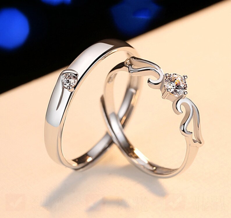 Promise Rings for Couples promise Ringscouple Rings Etsy