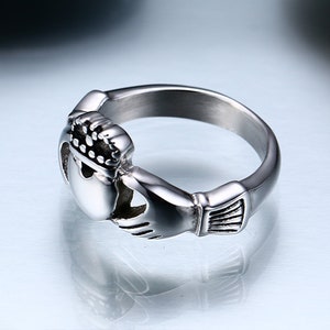 Irish Cladda Ringcladdagh Ring Wedding Ring Woman - Etsy