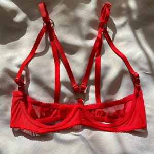 Open cupless bra for big and small breast, Shelf bra open half cup bra with support, Open lingeries, Open cupless bra, Half bra