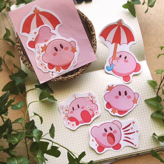 Kirby Stickers カービィ Kirby and the Forgotten Lands Sticker Pack | Etsy