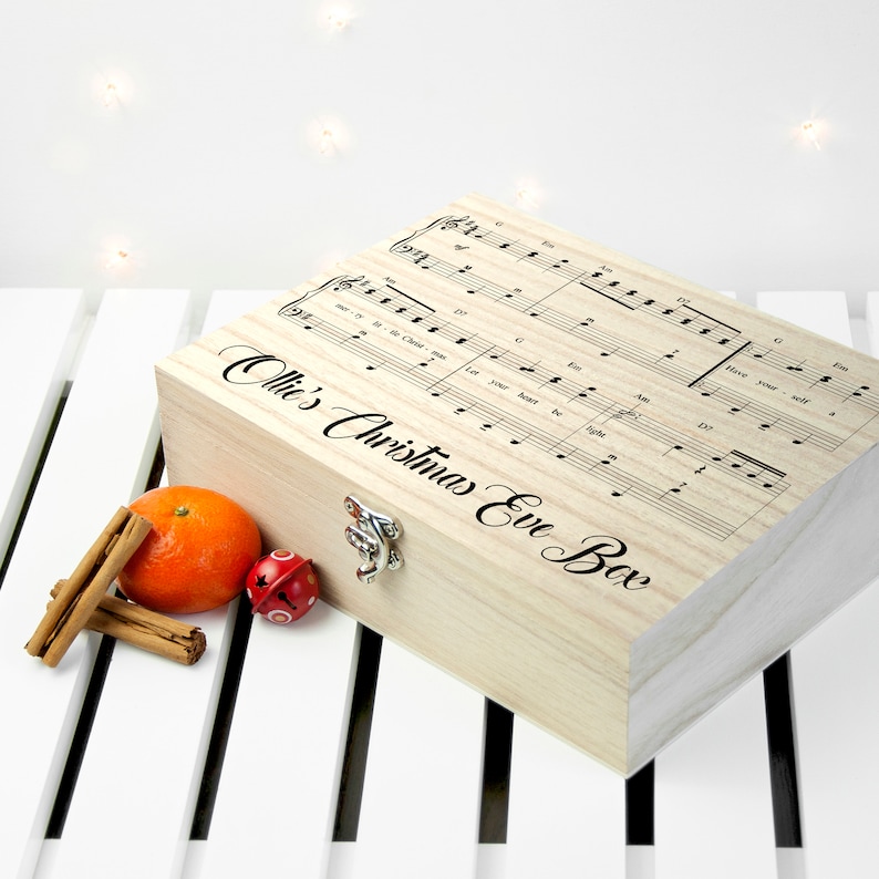 Gift for Couples Xmas Box Personalised Gift from Santa Personalised Have Yourself a Very Merry Christmas Eve Box Christmas Gift