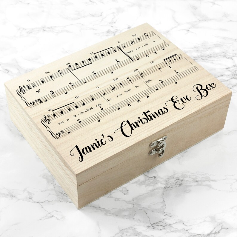 Gift for Couples Xmas Box Personalised Gift from Santa Personalised Have Yourself a Very Merry Christmas Eve Box Christmas Gift