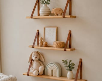 Nursery Shelves,  Floating Wall Shelf for kids room