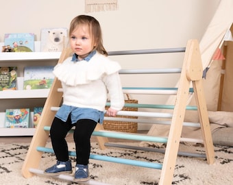 Triangle Climber with Ramp, Pastel