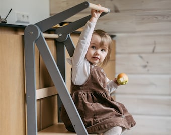 Foldable kitchen tower, Foldable learning tower, Helper tower, Learning tower, Step stool, Toddler step stool, Montessori furniture