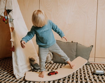 Balance board, Wood toy, Montessori toy, Rocking toy