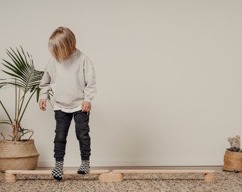 Balance Beam from wood for kids and toddlers, Balance Beam Montessori, Balance Toy, Christmas Gift