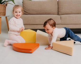 Soft play blocks, Climbing foam play set