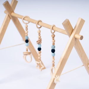 Baby Gym, Baby Gym Frame, Wooden Activity Arch, Activity Gym Frame, Wooden Play Gym, Baby Shower Gift