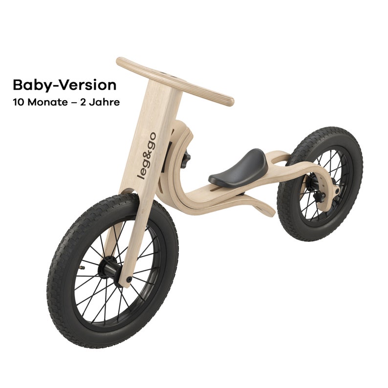 Vélo d'équilibre pour bébé Âges 18 mois à 5 ans Jouets pour garçons et filles de 1 an Vélo pour tout-petits sans pédale image 3