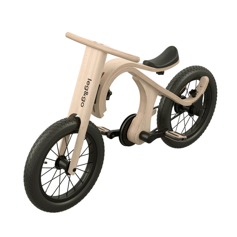 Balance bike with pedals Wooden bike Wooden balance bike Etsy