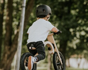 Draisienne 12 Pouces – Vélo Sans Pédales Pour Enfants De 2 à 5 Ans – Siège Réglable (36-41 Cm) – Cadre Acier Carbone – Pneus EVA – Cadeau Dès 2 Ans