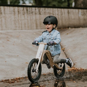 Balance bike with pedals, Wooden bike, Wooden balance bike with pedals, 2in1, from age 1-6 years