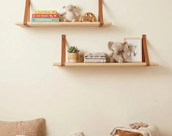 Kinderzimmer Regale Wanddekor, schwimmende Bücherregale