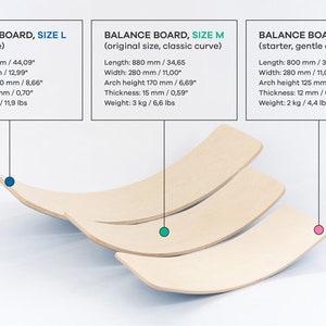 Balance board, Wood toy, Montessori toy, Rocking toy image 6