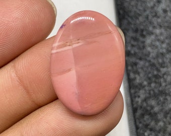 Australian Pink Opal  Cabochon, Beautiful Cabochon 13 cts 26x18x4 mm 7095