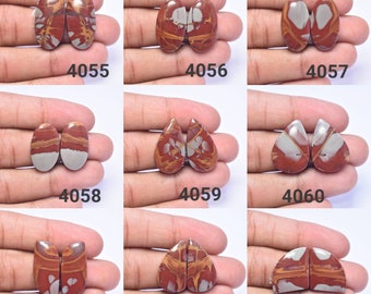 Noreena jasper pair, Australian jasper pair cabochon, please choose from above...