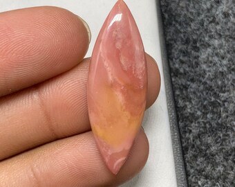 Australischer Pink Opal Cabochon, wunderschöner Cabochon 16 cts 38x13x6 mm 7100