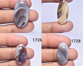 Botswana agate Cabochon, designer cabochon, s’il vous plaît choisir d’en haut ...