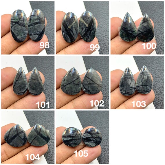 Picasso jasper pairs, Cabochon pairs, Picasso jasper please choose from above...