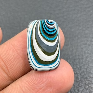 Fordite cabochons, Detroit paint cabochons, jeep wrangler paint Cabochon 2.5 cts 19x12x2 mm f27