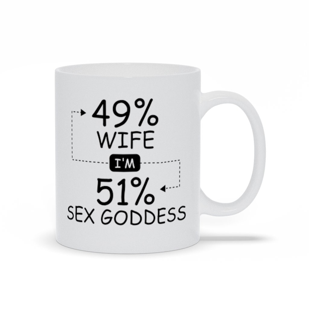 Funny Wife Sex Goddess Mug Funny Gift for Wife Lover Her pic