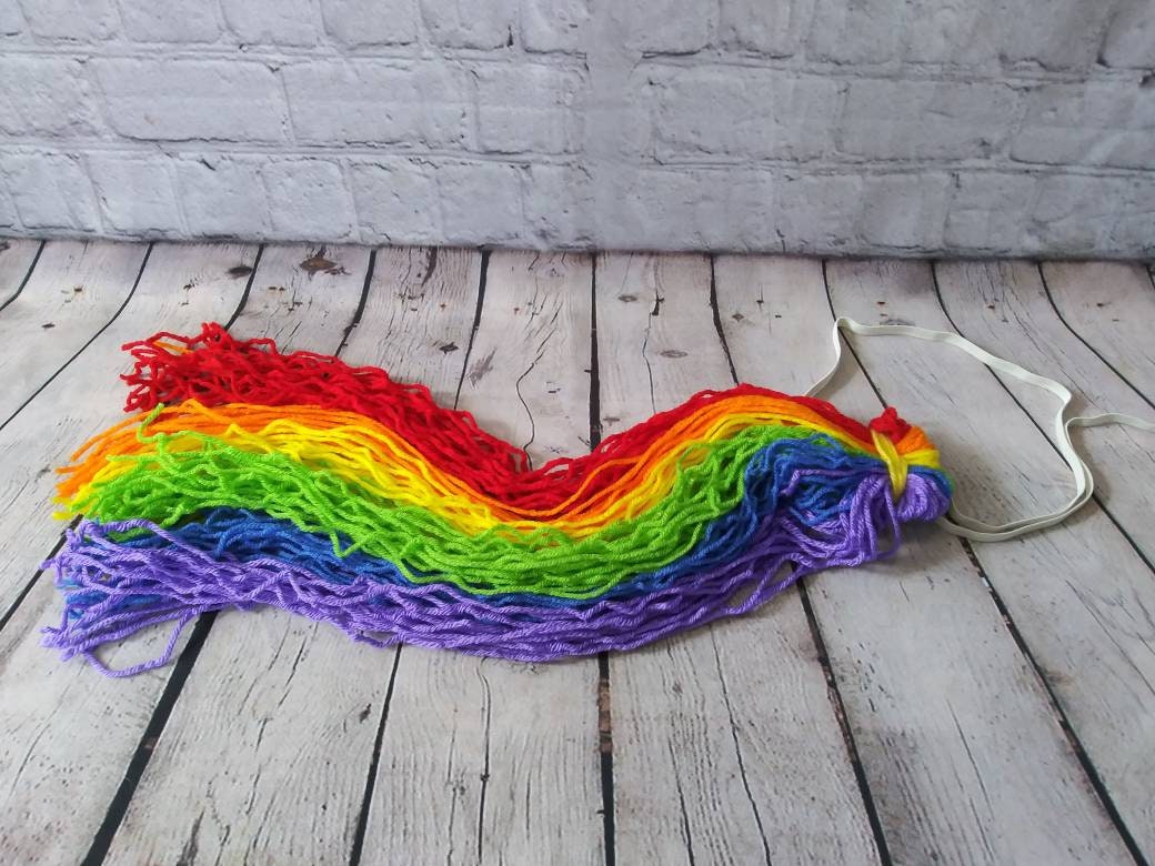 Multicoloured Unicorn Tail 