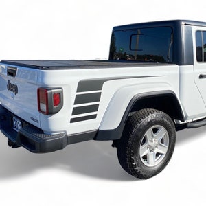 2020-2024 Fits Jeep Gladiator Side Racer Stripes 3M Vinyl Graphics SUV Decals And Truck Stickers