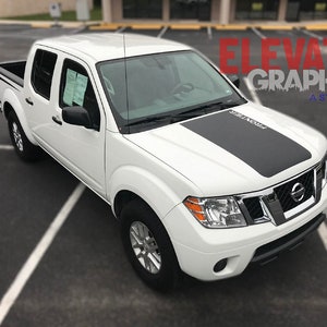 For Nissan Frontier Hood & Side Graphics Vinyl Auto Stripes 3M Decals ...
