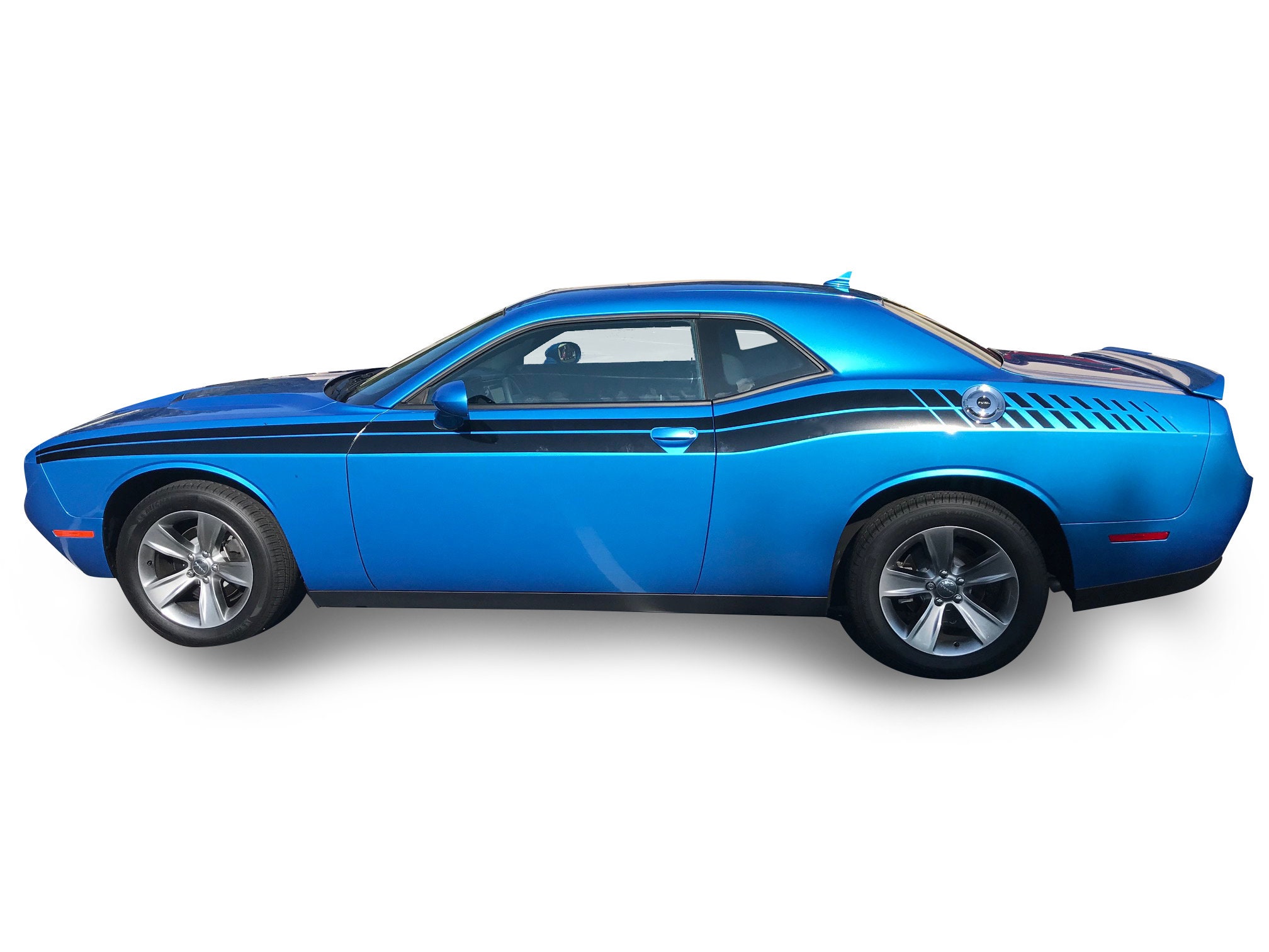 For Dodge Challenger Side RT Beast Graphics 3M Auto Stripes