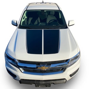 Fits Chevy Colorado Hood Graphics Auto 3M Vinyl Decals Stripes And Stickers Years 2015-2022